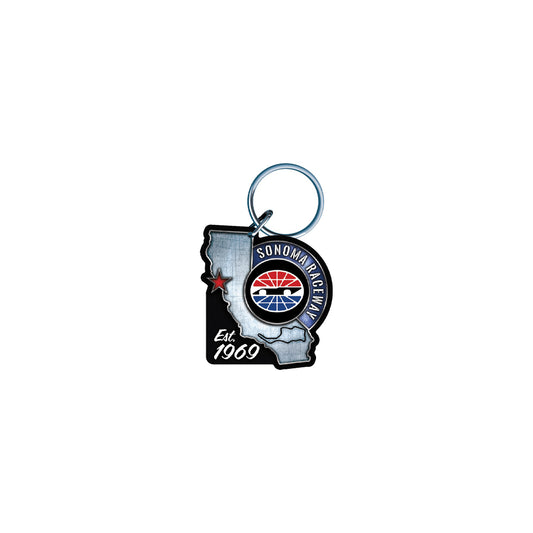 SNA State Outline Keychain