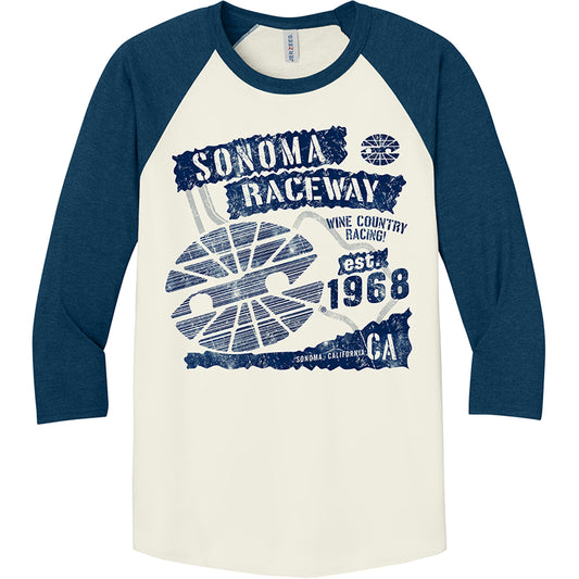 SNA "Stencil" 3/4 Sleeve Tee