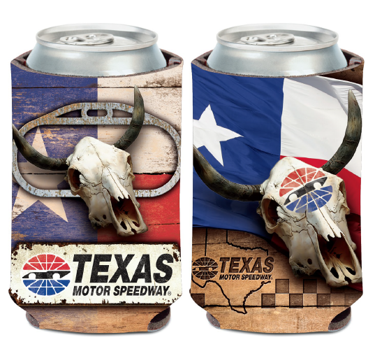 TMS TRACK COW SKULL CAN COOLER
