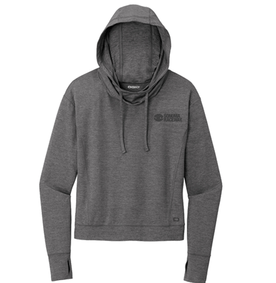 SR Embroidered Ladies Hoodie