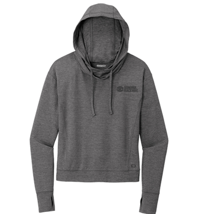 SR Embroidered Ladies Hoodie