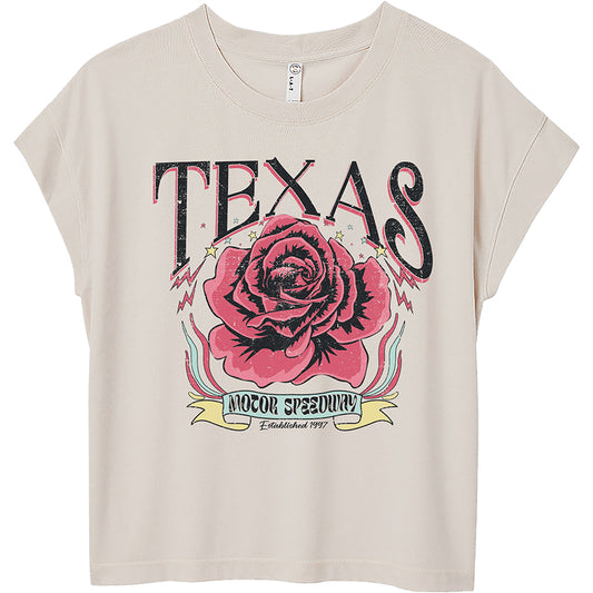 TMS Ladies "Retro Rose" Tee