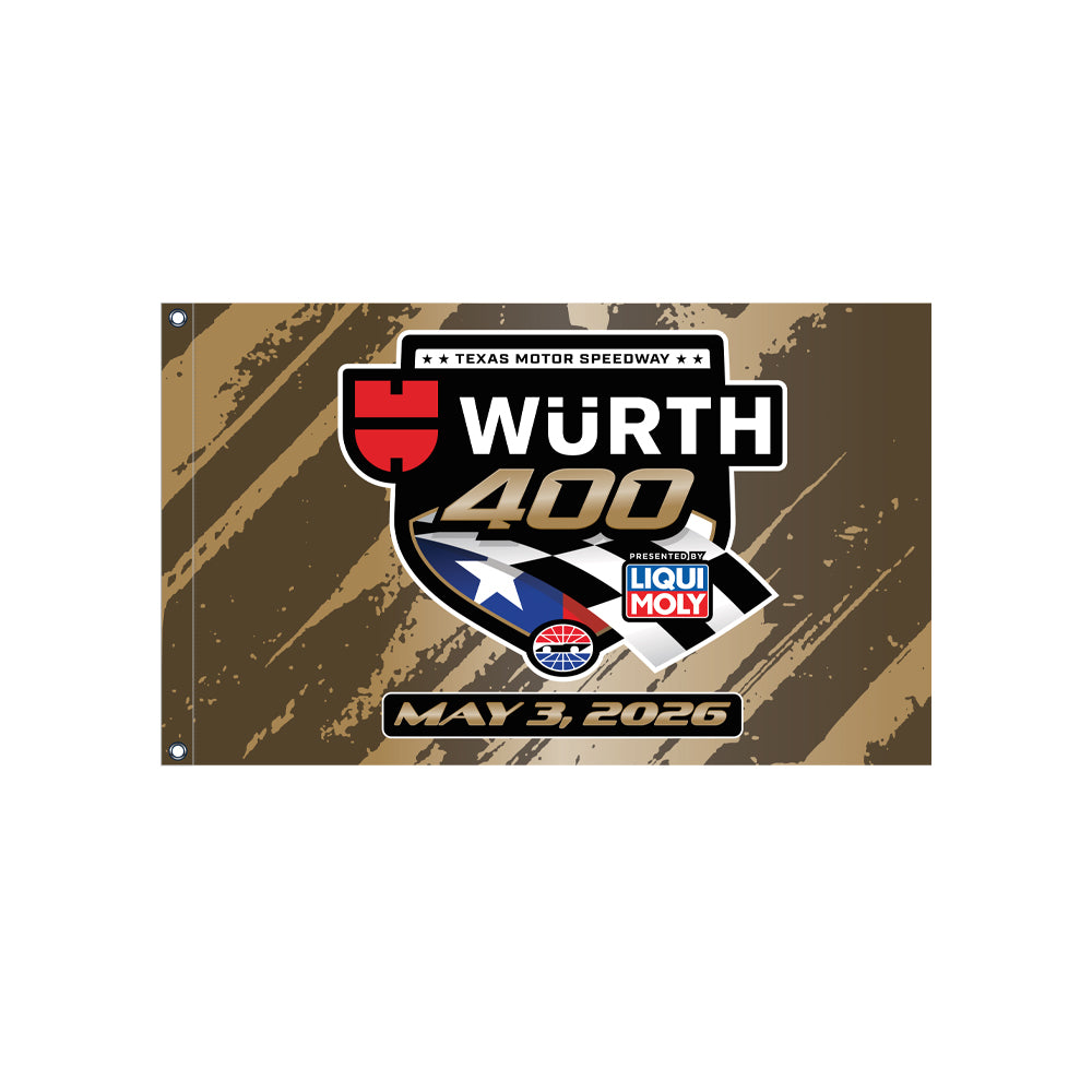 Würth 400 3x5 Event Flag - Texas Motor Speedway – Speedway Motorsports