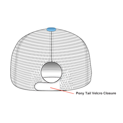 LVMS Ladies Ponytail Hat