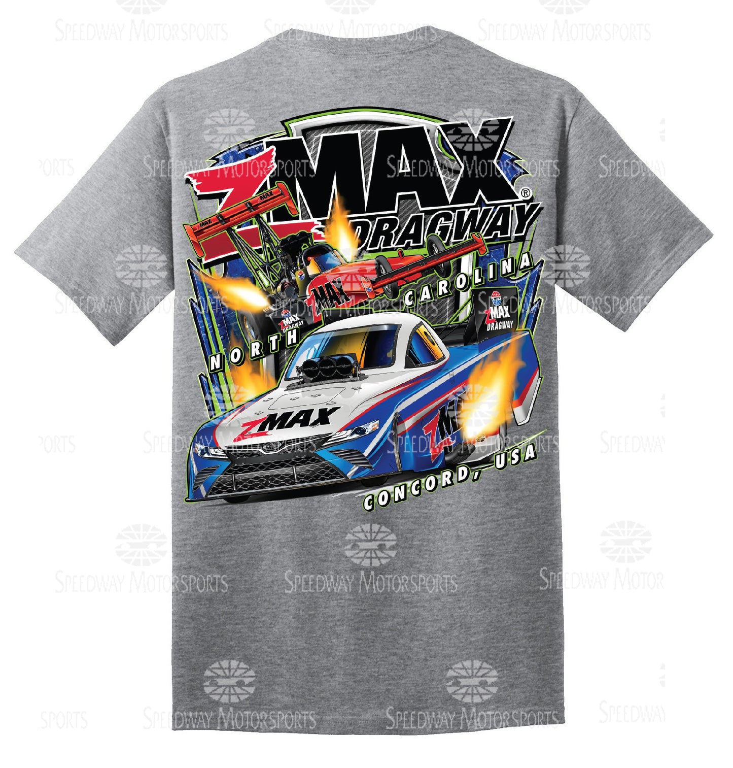 ZMAX Dragway Track Tee