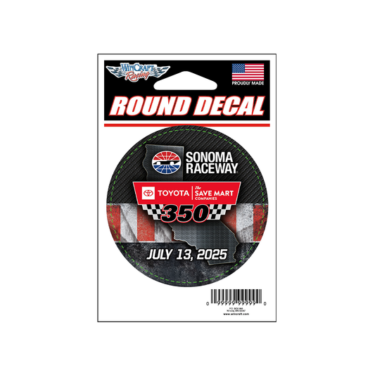 Toyota Save Mart 350 Event Decal