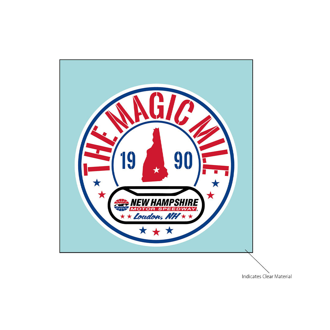 NHMS State Outline Decal – Speedway Motorsports Online Store