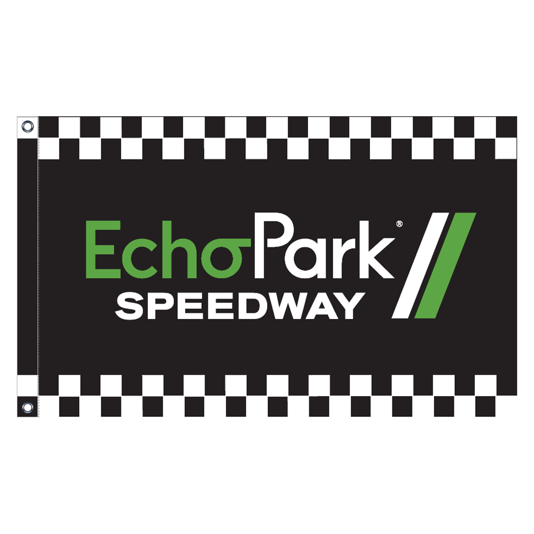 EchoPark Speedway 3x5 Fan Flag