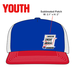 COTA Youth RWB Flat Bill Hat