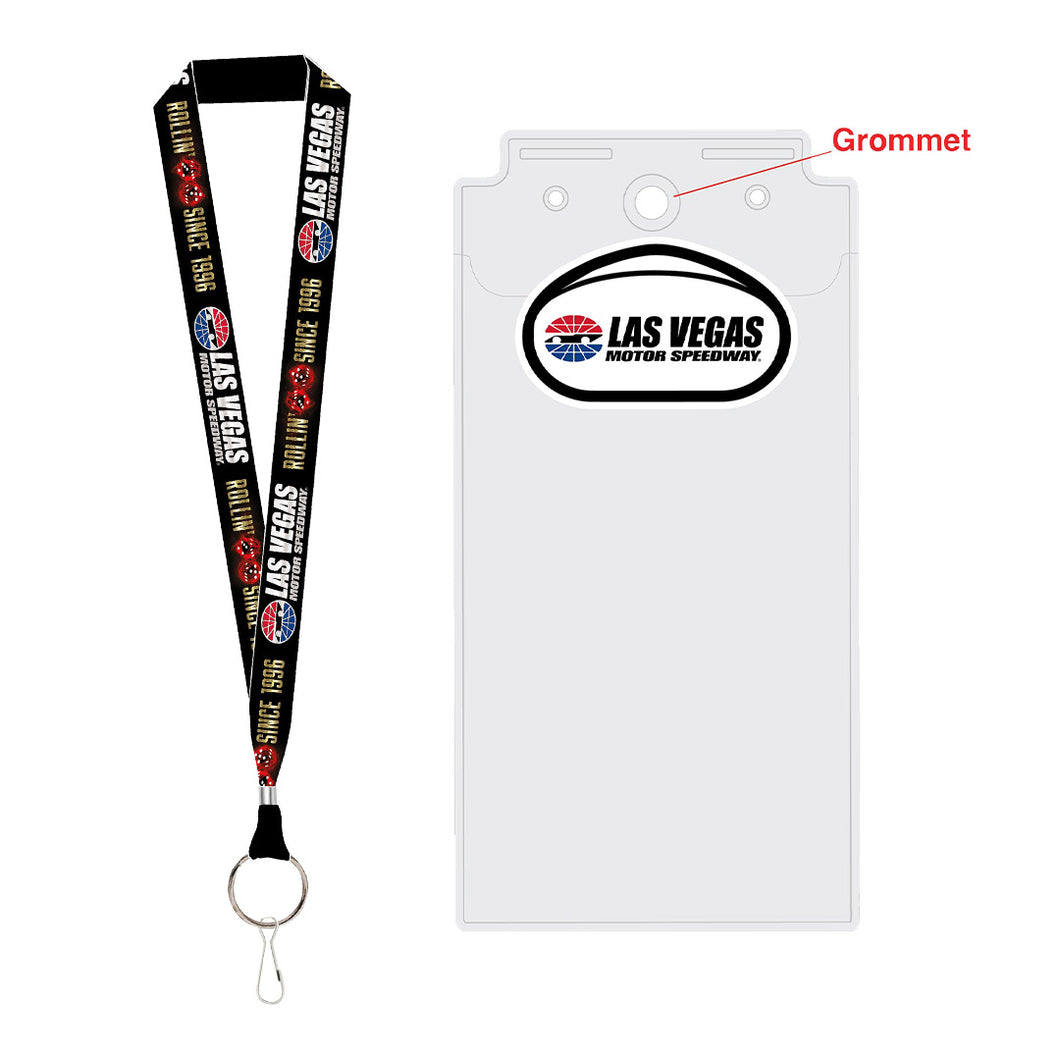 LVMS Skull Lanyard