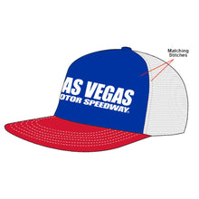 LVMS Red, White, Blue Youth Flat Bill Hat