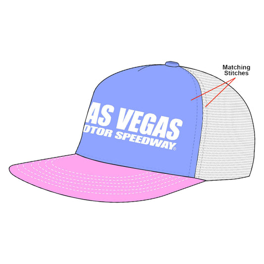 LVMS Ladies Pastel Flat Bill Hat
