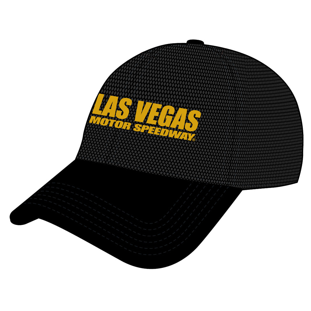 LVMS Black/Gold Hat – Speedway Motorsports Online Store