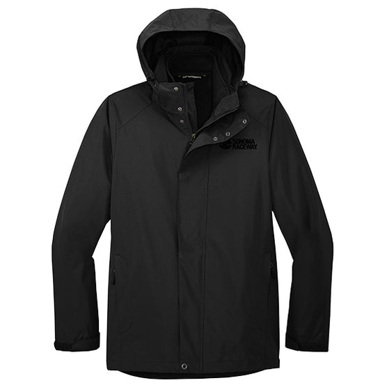 SR Embroidered Mens 3-in-1 Jacket