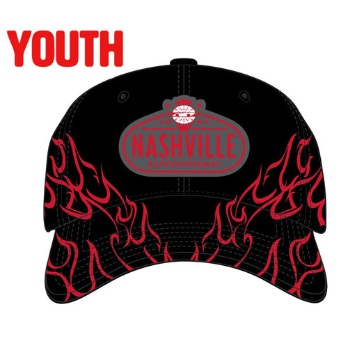 NSS Youth Red Flames Hat