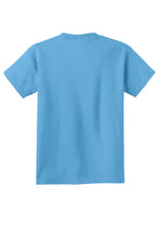 NSS YOUTH DISTRESSED LOGO TEE Blue