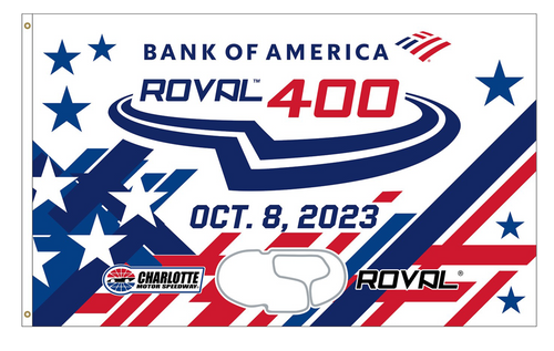 ECB400 ROVAL LOGO 3x5 FAN FLAG