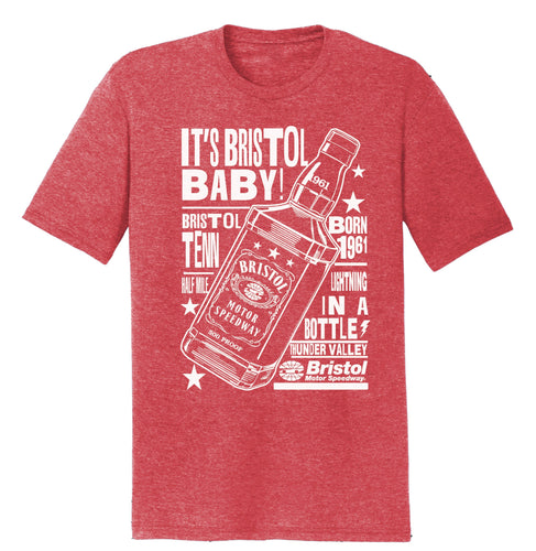 BMS POSTER TEE Red