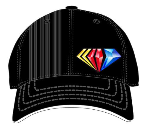 NASCAR 75th Diamond Front Hat Blk