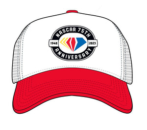 NASCAR 75th Trucker Mesh Red Bill