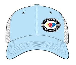 NASCAR 75th Ladies Mesh Hat Blue