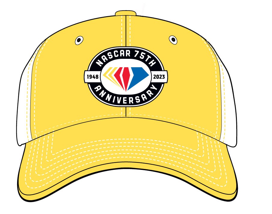 NASCAR 75th Ladies Hat Yellow