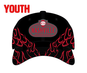 NSS YOUTH RED FLAMES HAT