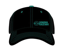 SNA LADIES CYAN CORNER LOGO HAT