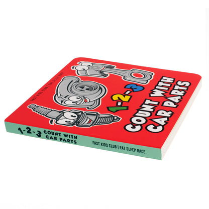 123 Count with Car Parts Book