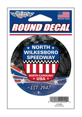 NWS ROUND DECAL
