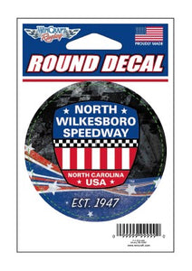 NWS ROUND DECAL
