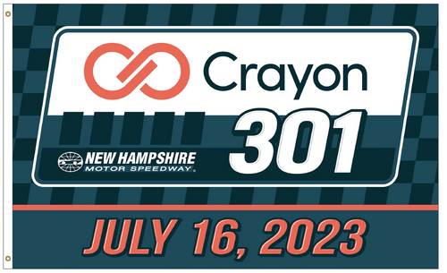 CRAYON 301 EVENT 3X5 FAN FLAG