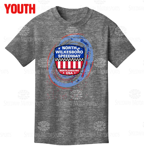 NWS Youth Logo Tee Ash