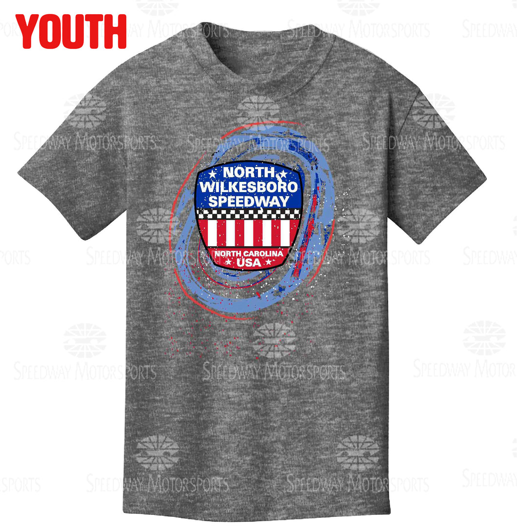 NWS Youth Logo Tee Ash