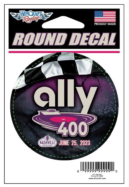 ALLY400 ROUND DECAL