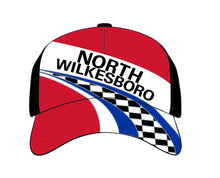 NWS RED BLACK CHECKERED BILL HAT