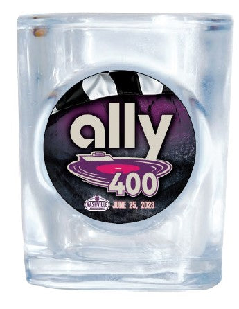 ALLY400 DOMED SHOT GLASS